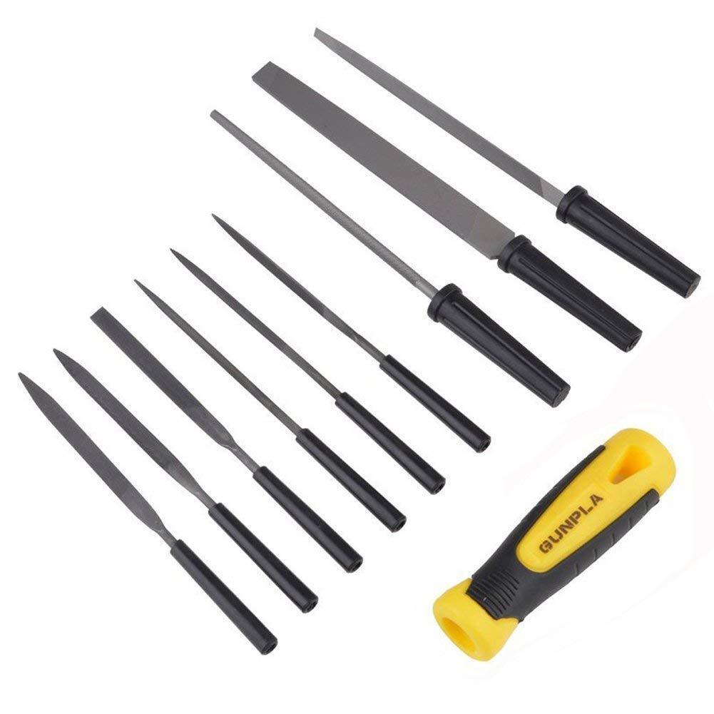 Flat Rework File Set Preferential 10 pieces flat file set - Gunpla 10 Pieces Flat File Set
