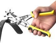 how to use a belt hole puncher