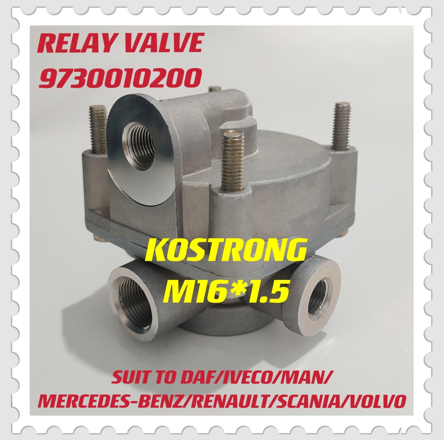 Truck air brake system RELAY VALVE 9730010200