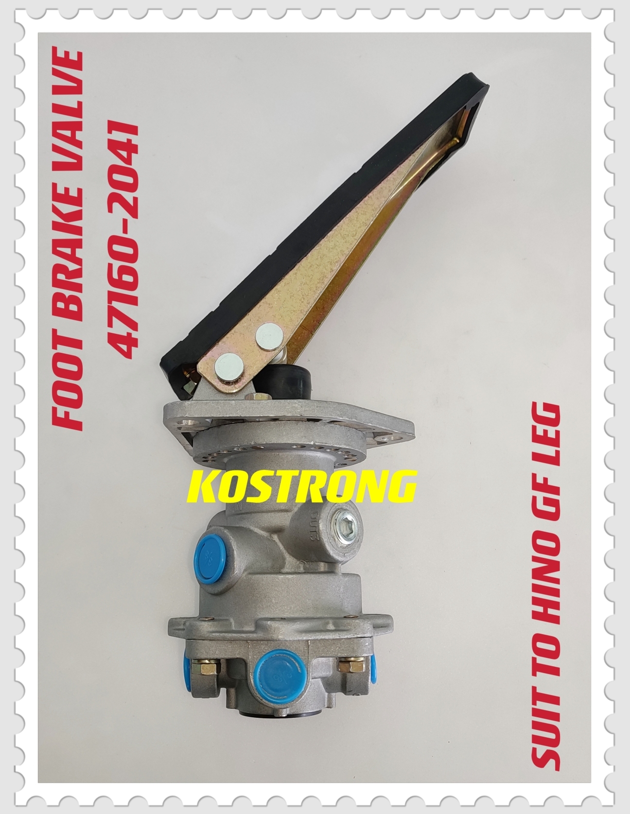 Supply Foot Brake Valve Assy 47160-2041 Truck Brake Parts For HINO GF LEG