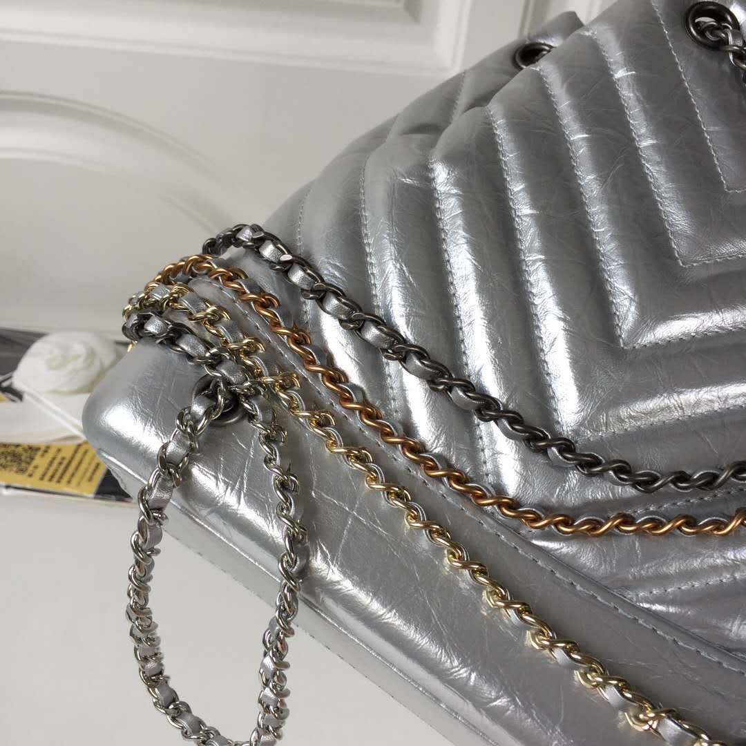 copy of Chanel Gabrielle Backpack Quilted Calfskin Small ...