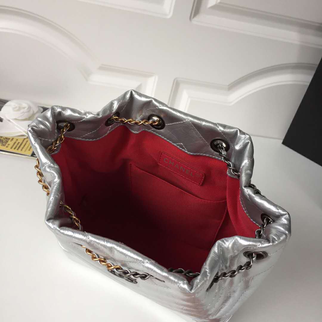 copy of Chanel Gabrielle Backpack Quilted Calfskin Small ...