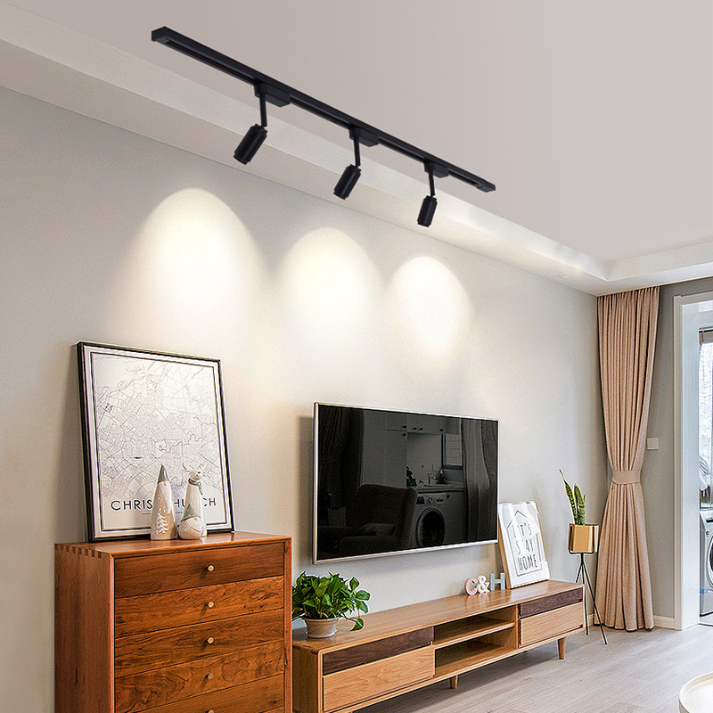 Best Soft Pipe LED COB Ceiling Picture Lamp Zoomable Focusing Spotlight Rail Tra - Foto 3