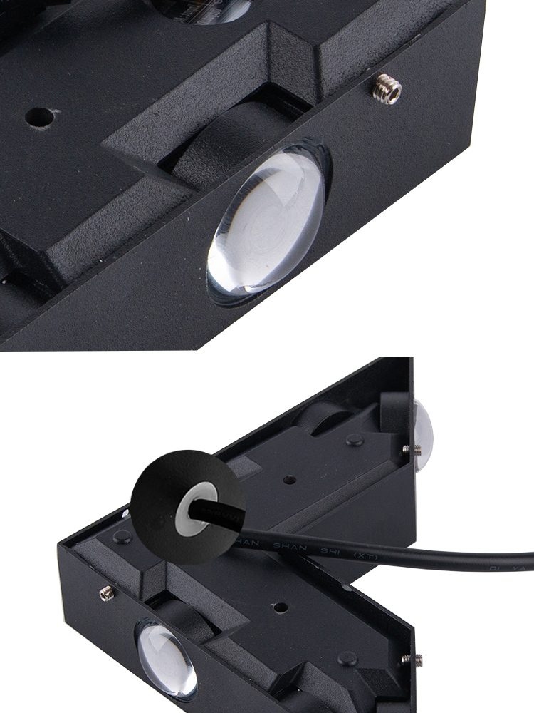 Best Outdoor 6W LED Wall Sconce Light Fixture Indoor Lamp Waterproof Ip65 Patio Style C03134 1597220699943 4
