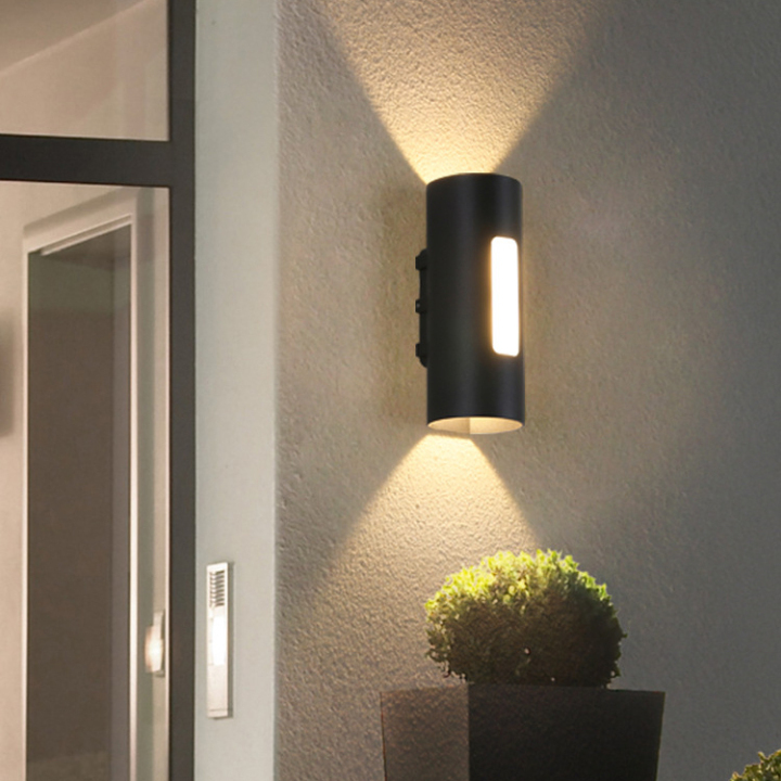 Best 12W LED Outdoor Indoor Wall Sconce Light Waterproof Up Down Lamp Style C03142 on Luminturs