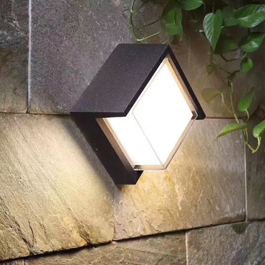 Outdoor LED Wall Sconce Light Fixture Acrylic Waterproof Lamp Patio Style # C0381
