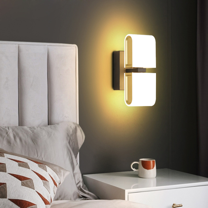 Best Indoor 12W LED Wall Sconce Light Fixture Up Down Rotatable