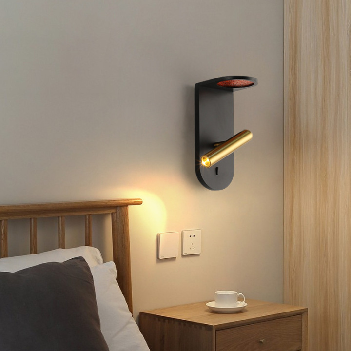 Wall sconce bedroom reading light hot sale