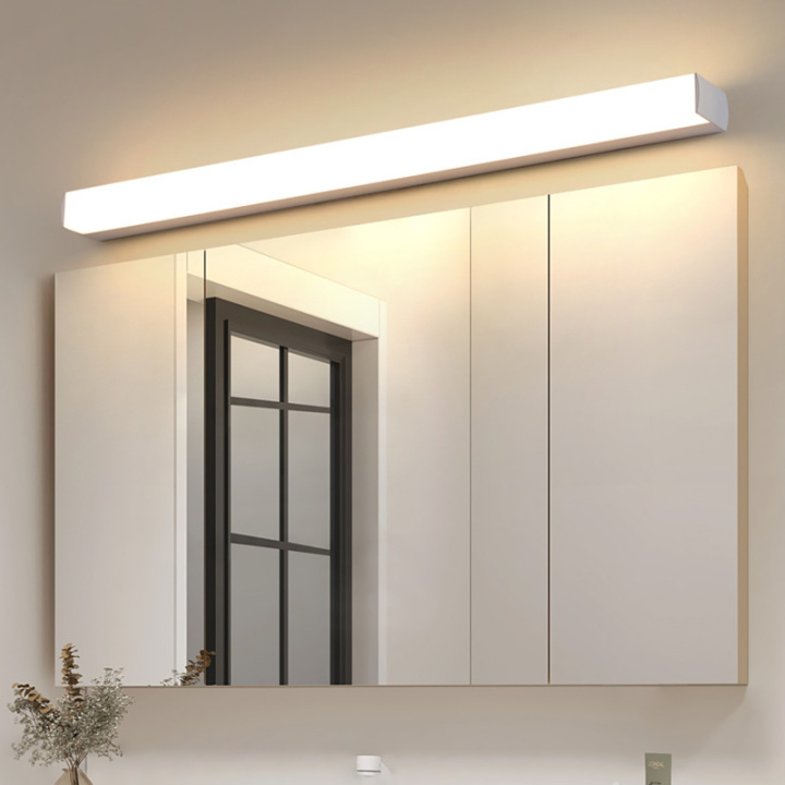 Best LED Wall Mounted Light Fixture Acrylic Bath Mirror Front Vanity Lamp Shower Room Style D10163 on Luminturs