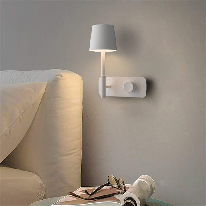 Headboard lamp with dimmer discount
