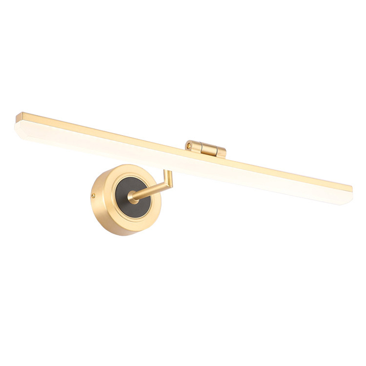 Antique LED Vanity Light Wall Sconce Light Fixture Bath Mirror Front Lamp Brass