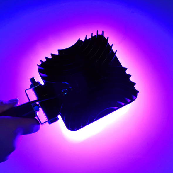 3W Ultra-Spotlight UV Focus Lamp Handheld LED Ultraviolet Light Fast UV  Glue