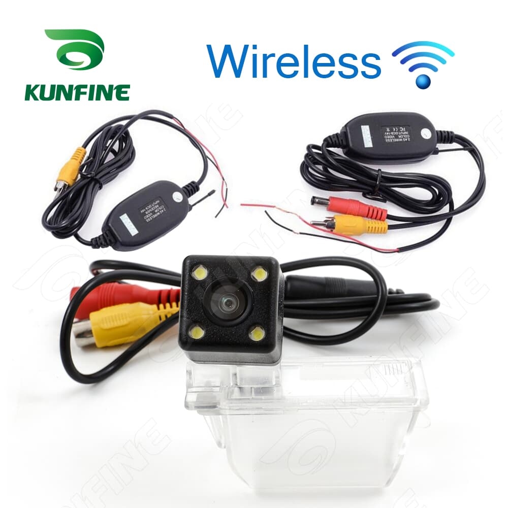 KUNFINE Wireless / Wire CCD Car Rear View Camera for Ford Escape 2013