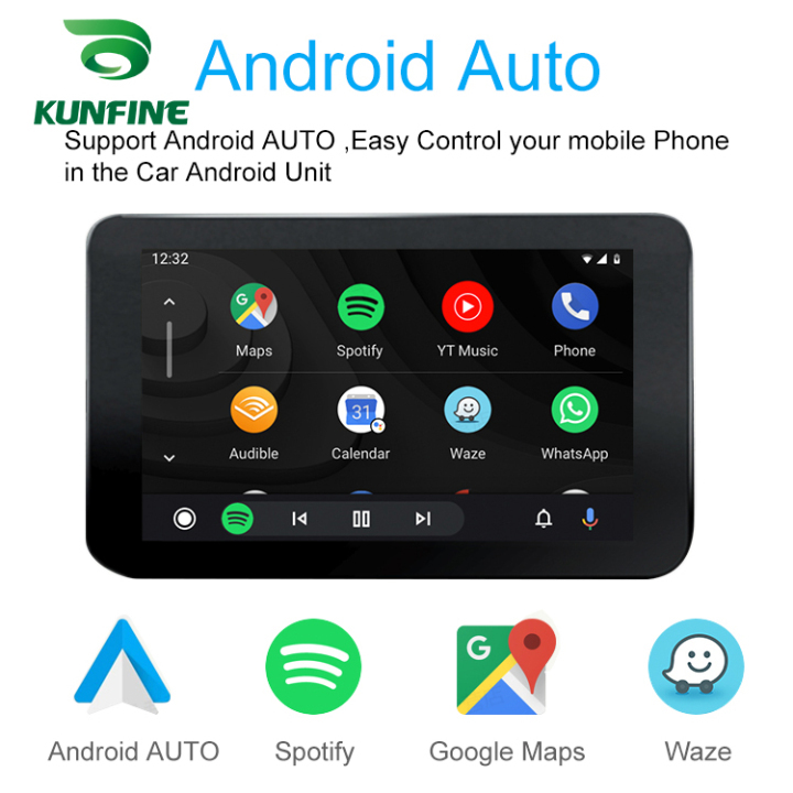 KUNFINE Wireless Wire Apple CarPlay Dongle for Android Car stereo Unit