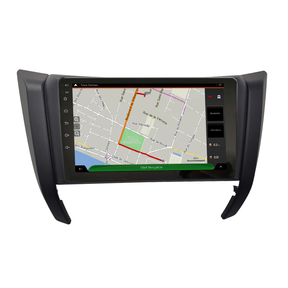 Autoradio GPS Nissan Navara Android Auto - CarPlay - Skar Audio