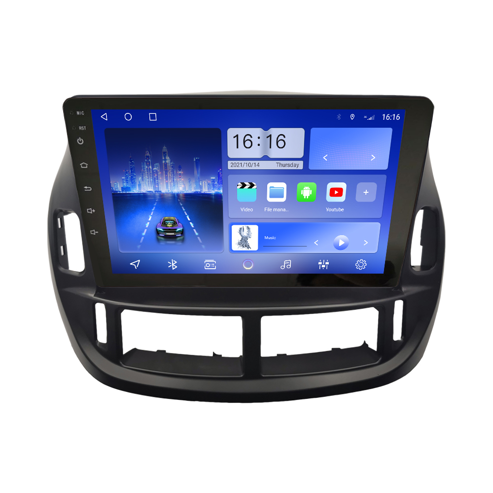 Android 10 car stereo for Peugeot 207 GPS navigation multimedia bluetooth  radio head unit player on sale
