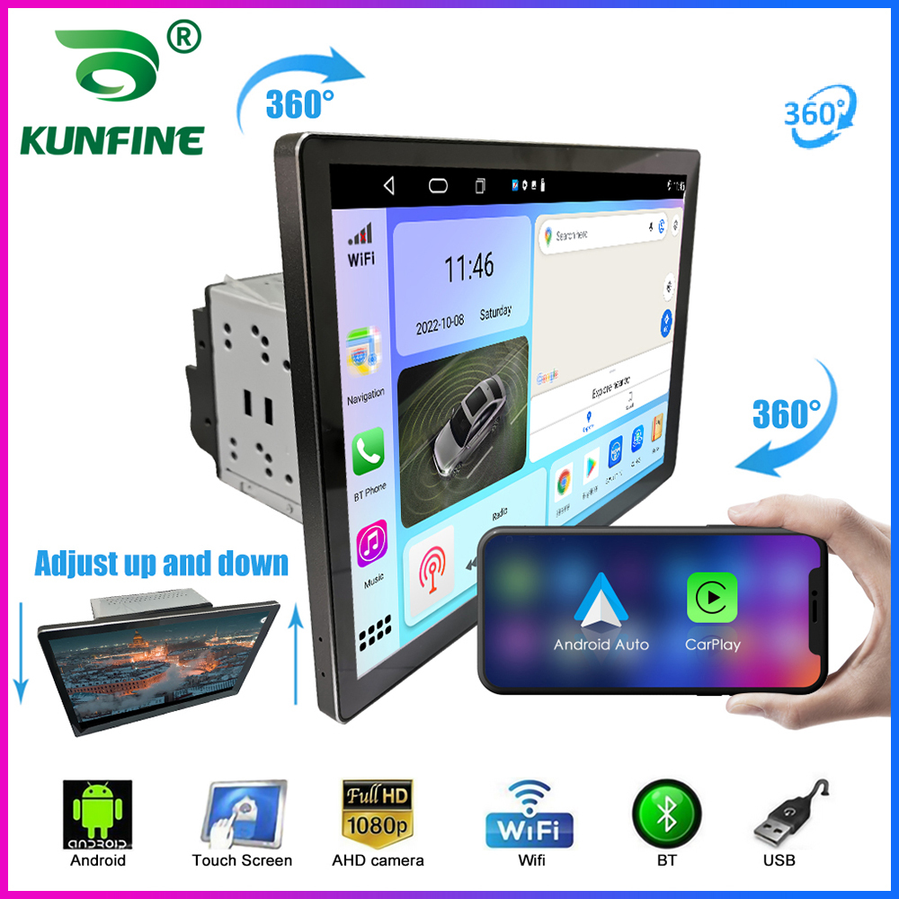  6G+128G Android Car Stereo Double Din Wireless Apple