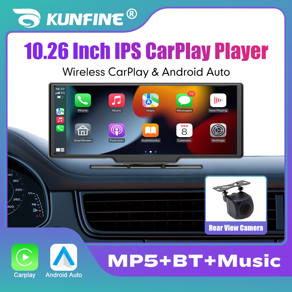 インチオンダッシュモニター10.26 日本語 Carplay Android Auto