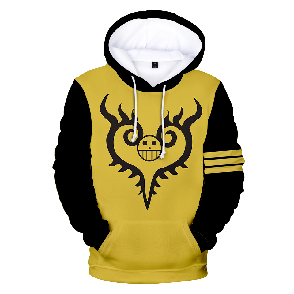 Anime 3d Printed Hoodie Animation One Piece Cartoon Designed Sweater