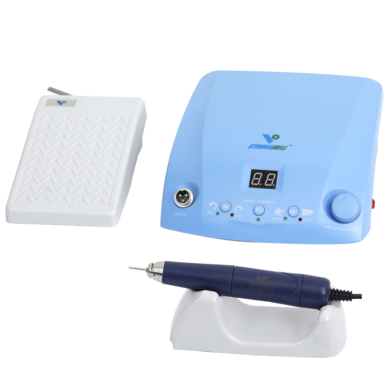 STRONGDRILL 50,000 RPM Brushless Micromotor Handpiece Pen - USA Stock, For Dental/Nail Labs