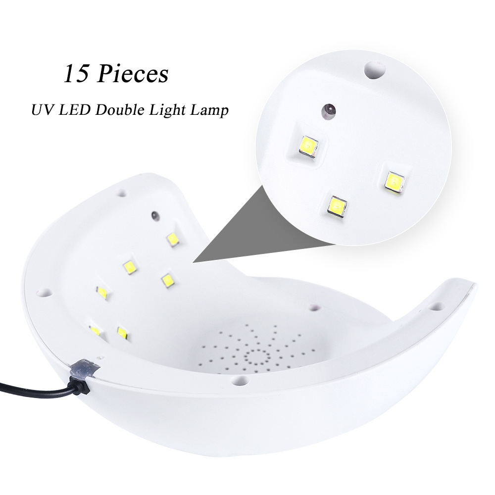 30W Nail Led Lamp for Curing Gel Polish Fast Dry Nail Dryer With 30s/60s/90s Timing LCD USB Manicure Nail Art Lamp SUN X7Plus