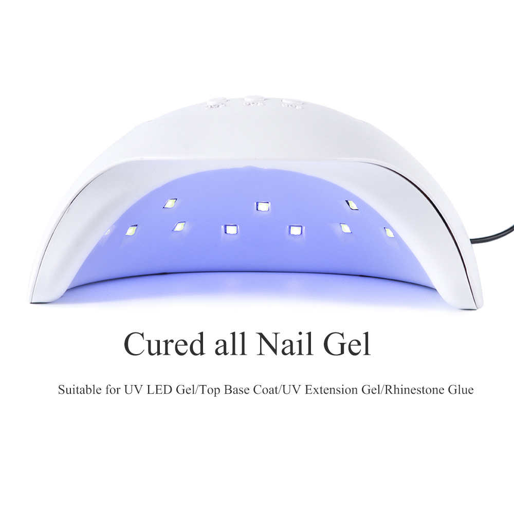 30W Nail Led Lamp for Curing Gel Polish Fast Dry Nail Dryer With 30s/60s/90s Timing LCD USB Manicure Nail Art Lamp SUN X7Plus