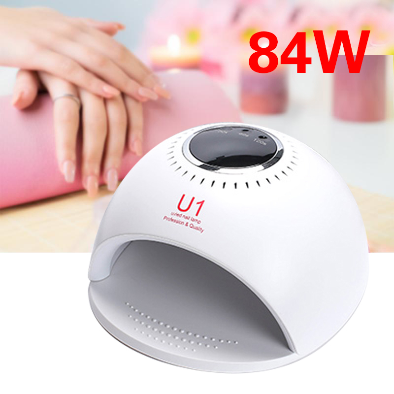 U1 84W Fast Dry UV LED automatical Nail Lamp For Nails Dryer For Manicure Gel Nail Lamp Drying Lamp For Gel Varnish