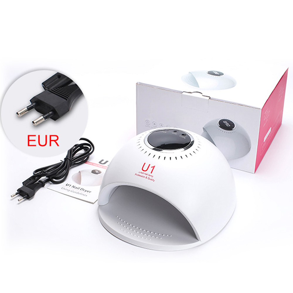 U1 84W Fast Dry UV LED automatical Nail Lamp For Nails Dryer For Manicure Gel Nail Lamp Drying Lamp For Gel Varnish