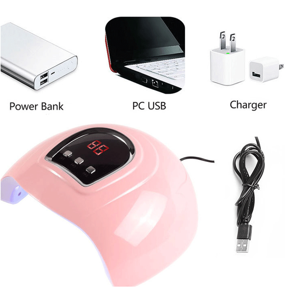 36W Nail Dryer UV Lamp LED Lamp For Nails With 18 LEDs Dryer Lamp For Curing Gel Polish Auto Sensing Nail Manicure Tools