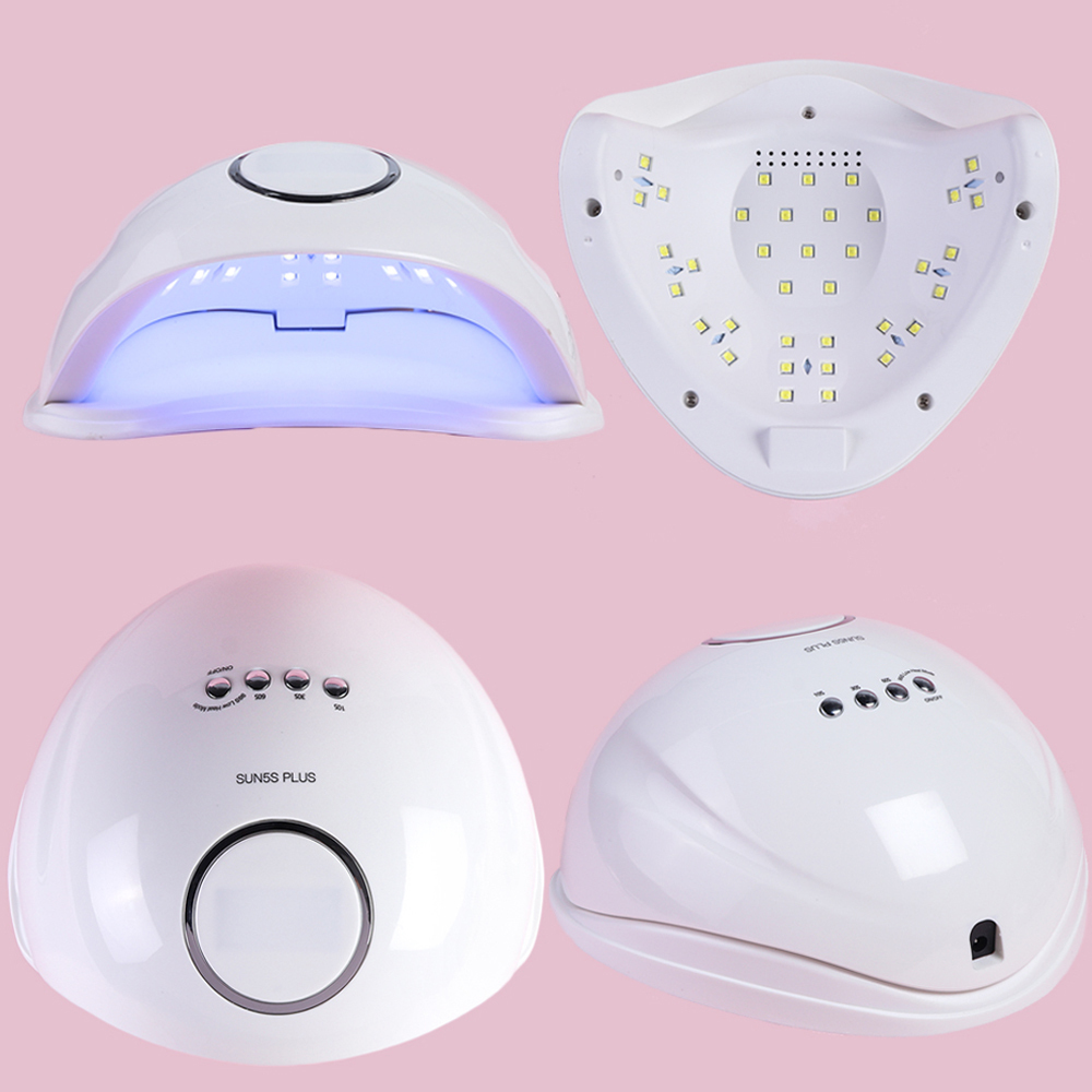 72W UV LED Lamp Gel Polish Curing Nail Dryer Smart sensor Quick-Drying 36 LED Beads Care Machine Nail Art Tools 