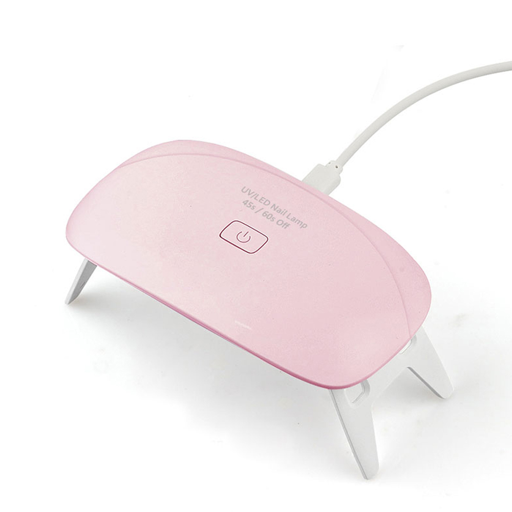 Gel Nail Polish for All Gel Dryer Mini Nail Lamp 6W USB Power Cable 45s/60s Button LED UV Lamp