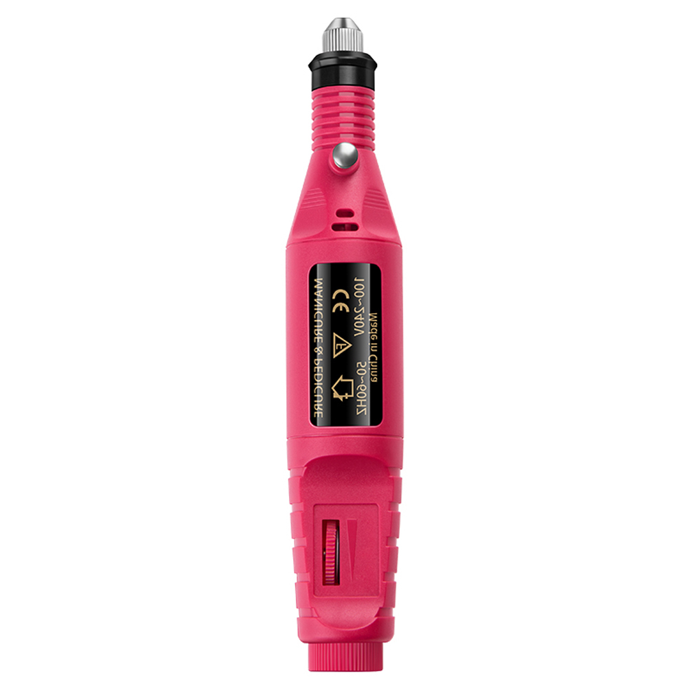 Strongdrill 1set Power Professional Electric Manicure Machine Pen Pedicure Nail File Nail Tools 6 Bits Drill Nail Drill Machine Equipment