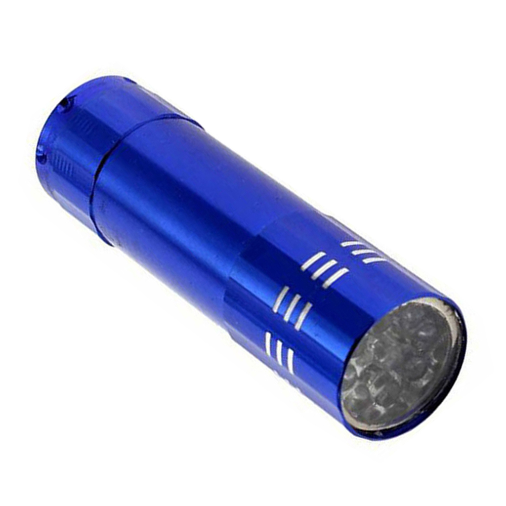 Nail Dryer Mini 9 LED Lights Flashlight UV Lamp Portable Nail Gel Mask Fast Drying Manicure Tool