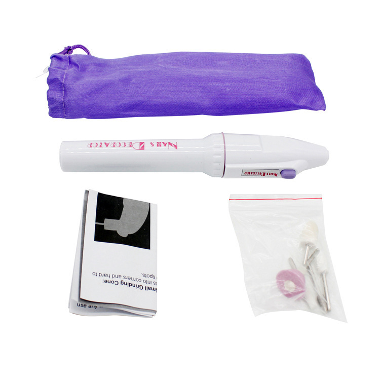 customized personal logo nail polish pen manicure drill tool