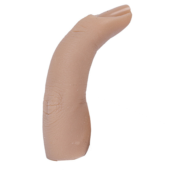 2021 Top Selling Silicone Artificial False Nail Hand Finger Practice Display Nail Art Tool - 3