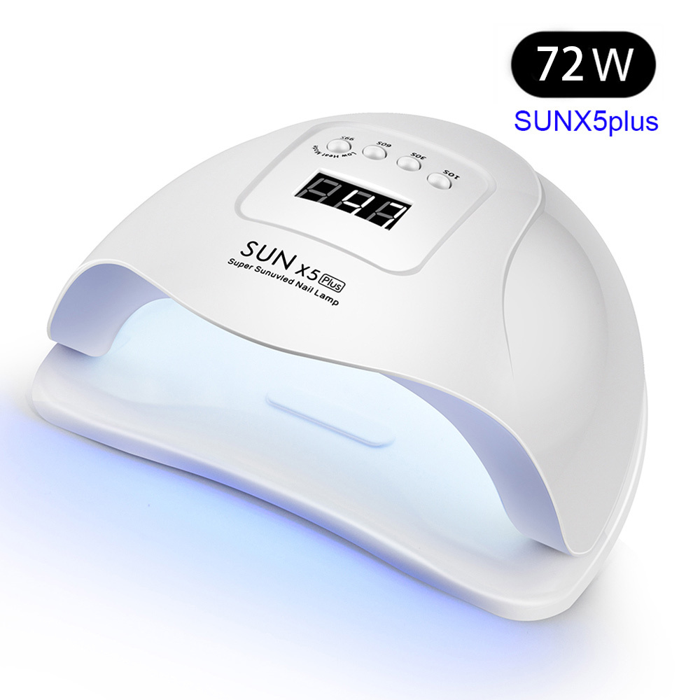 electric SUN X5 Plus 72W UV LED Nail Lamp 36 Pcs Leds Manicure Gel Dryer Drying Polish Lamp Auto Sensor Tools
