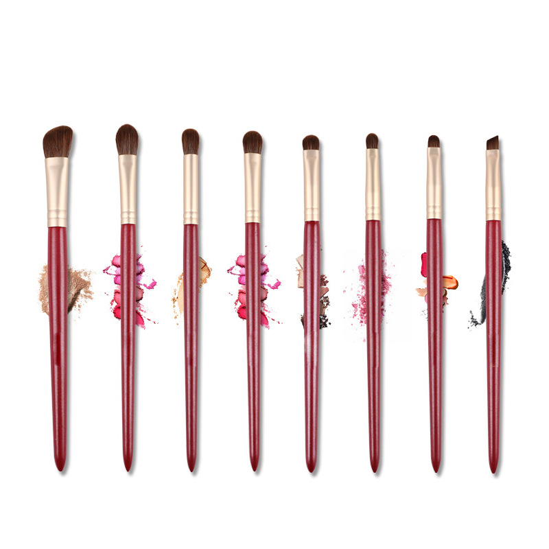 12pcs NEW arrival Make up Brushs Maquillage Powder Loose Box Belt foundation brush Maquiagem brochas - 8