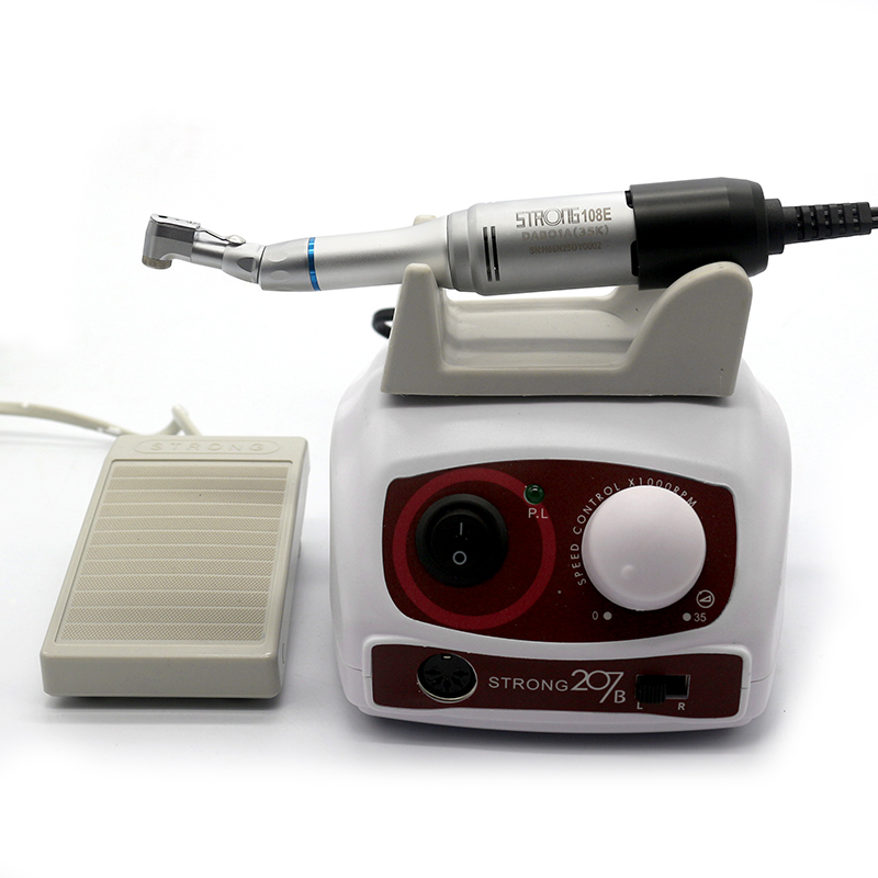 2021 hot sale manicure dental polisher brush drill low speed handpiece dental micromotor for dentist clinic