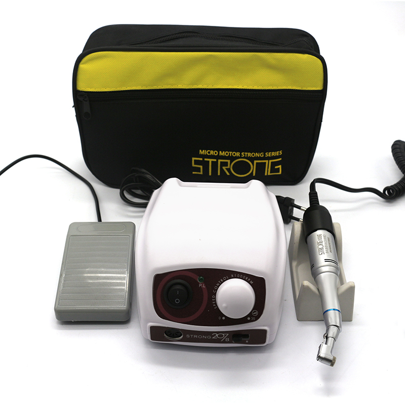 2021 hot sale manicure dental polisher brush drill low speed handpiece dental micromotor for dentist clinic