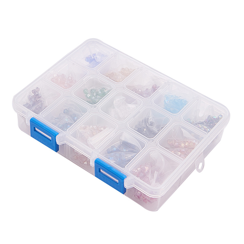 4mm Crystal Glass Beads Kit for Making Jewelry Crafts Material Plated Color Loose Spacer Beaded Wholesale - 4