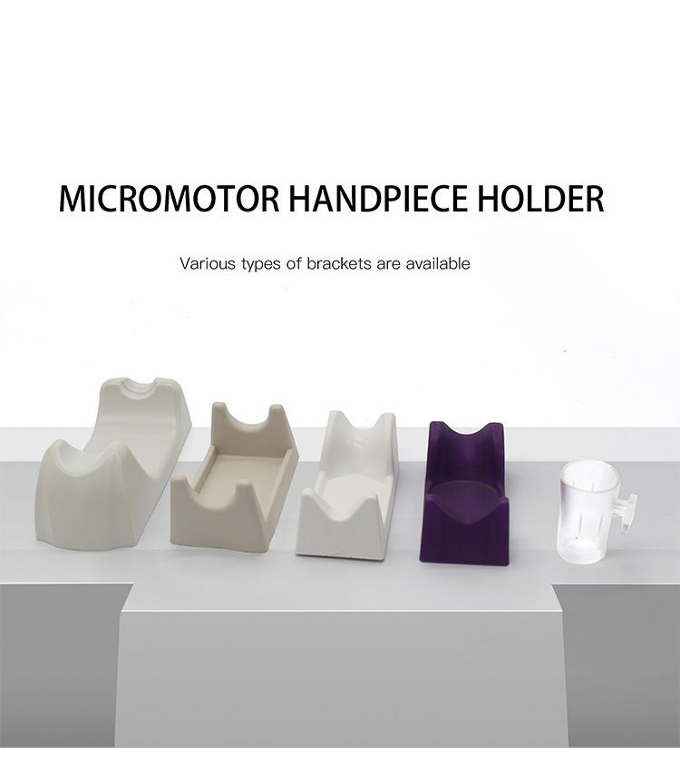 10pcs set handpiece holder polish micromotor plastic micromotor accessory - 6