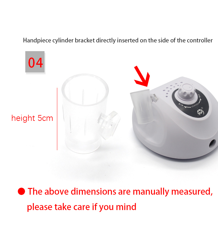 10pcs set handpiece holder polish micromotor plastic micromotor accessory - 9