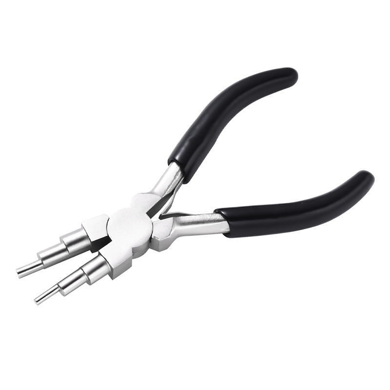 2021 hot sale 6 in 1 black upper jewelry making tool plier 6 on 1 multifunctional forceps for jewelry designer - 12