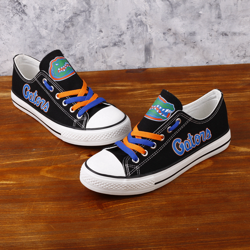 Florida Gators Limited Print NCAA College Students Low Top Canvas Shoes