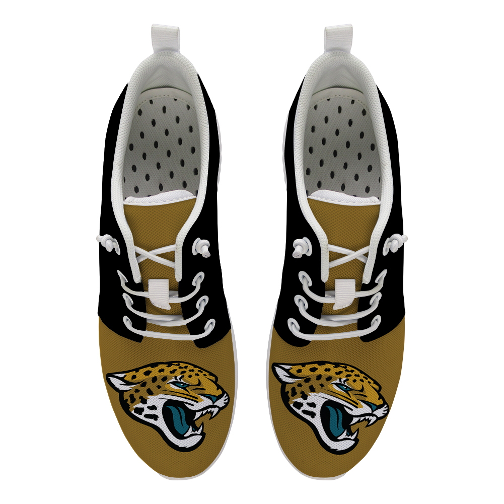Jacksonville Jaguars Custom Print Sport Sneakers NFL Football Fans Flats Wading Shoes MEW015 11 1560319280421 0