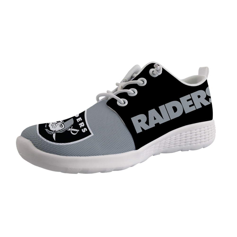 Oakland Raiders Custom Print Sport Sneakers NFL Football Fans Flats Wading Shoes MEW025 14 1560321374226 3