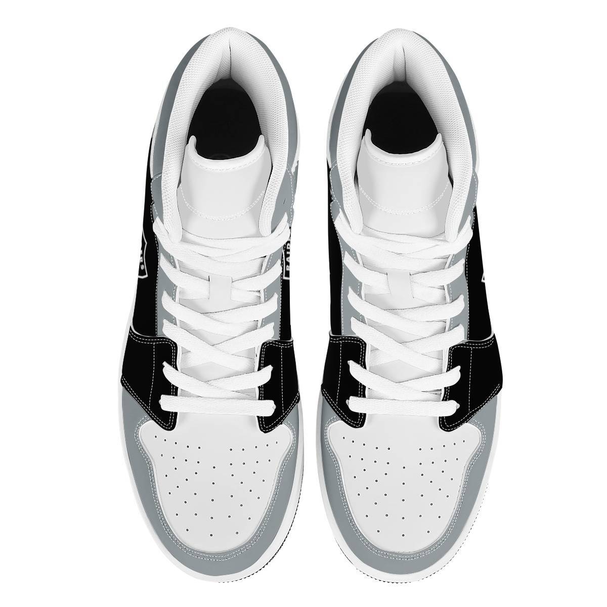 Customize Oakland Raiders Football Fans High Top Leather Sneakers Casual Shoes wzx0052z92 15 1596639625278 3