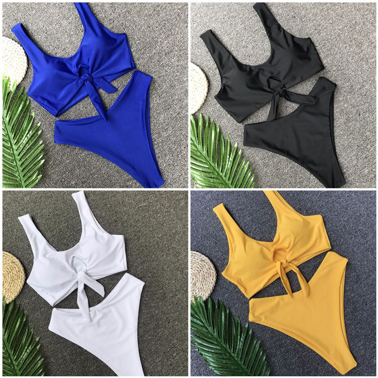 Cikini Bikini 2019 Women Swimsuit Monokini Bodysuit Swimming Suit Bathing Suits Swim Halter 