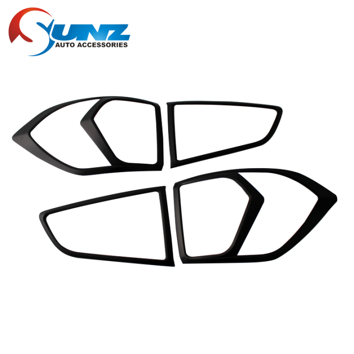 GZSUNZ Accessories Taillamp cover Tail light cover black for FORD