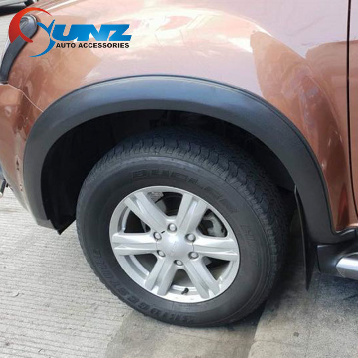 ISUZU MUX 2018 SMOOTH OEM DESIGN FENDER FLARE 丨 SUNZ AUTO ACCESSORIES